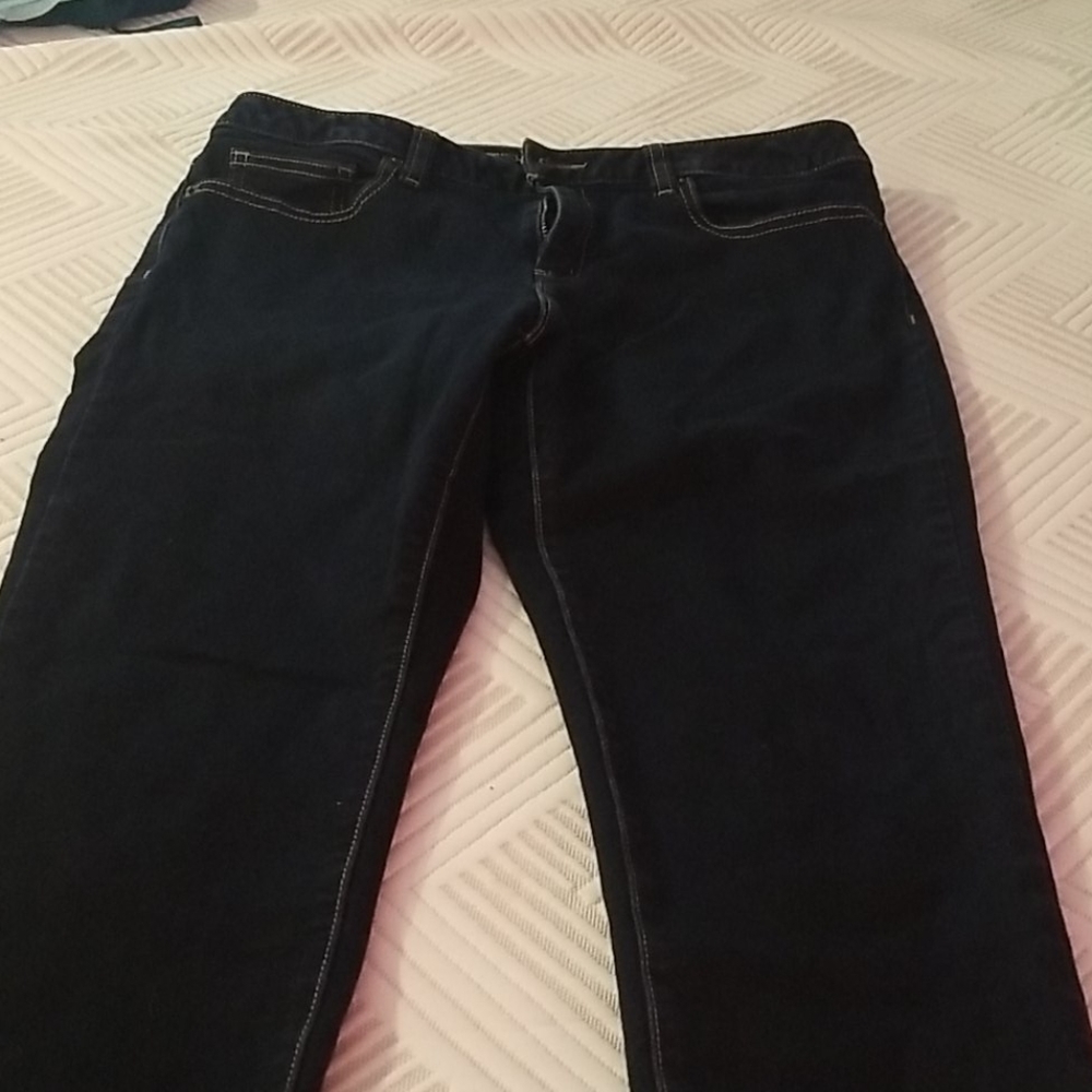 New with out tag  dark blue jeans